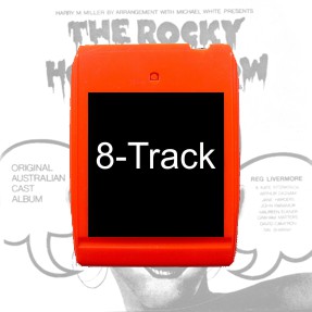 8 track logo